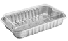 WYDA - BANDEJA ALUMINIO SMOOTHWALL 1933ML TAMPA PET - CX.25UN
